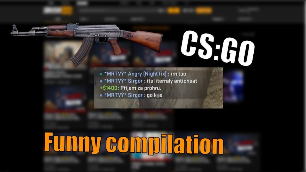 CS:GO FUNNY MOMENTS #3  Ruské bombardéry na balvana