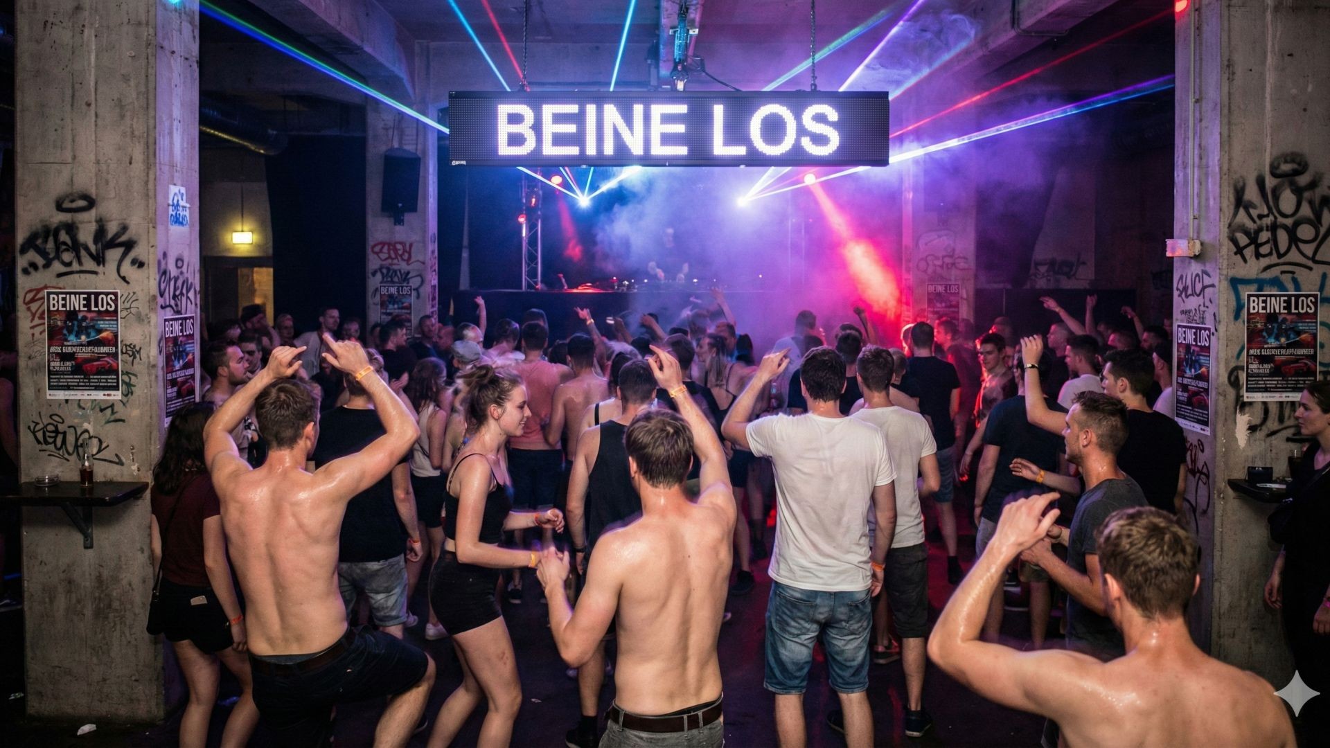 Beine los