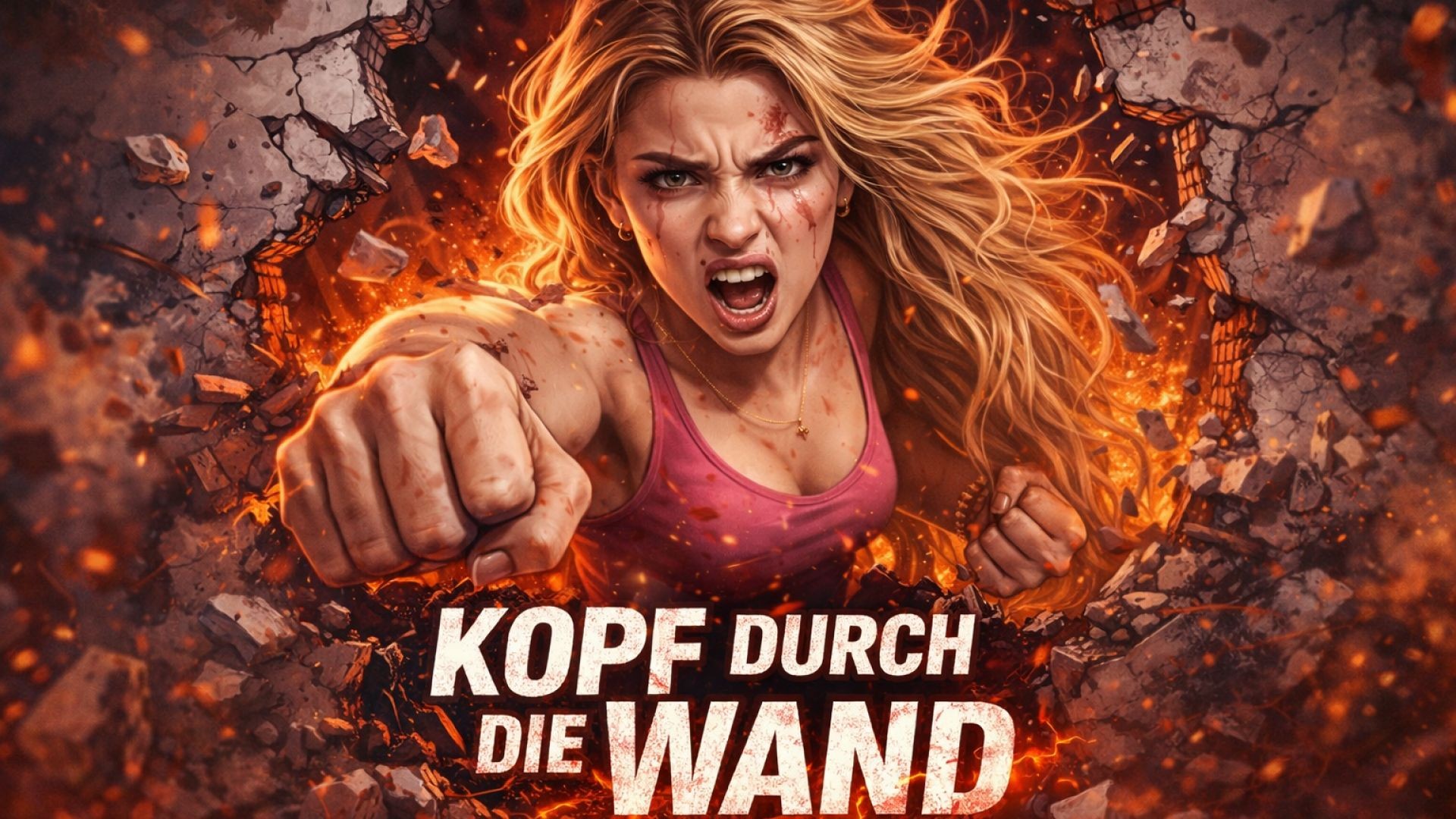 Kopf durch die Wand