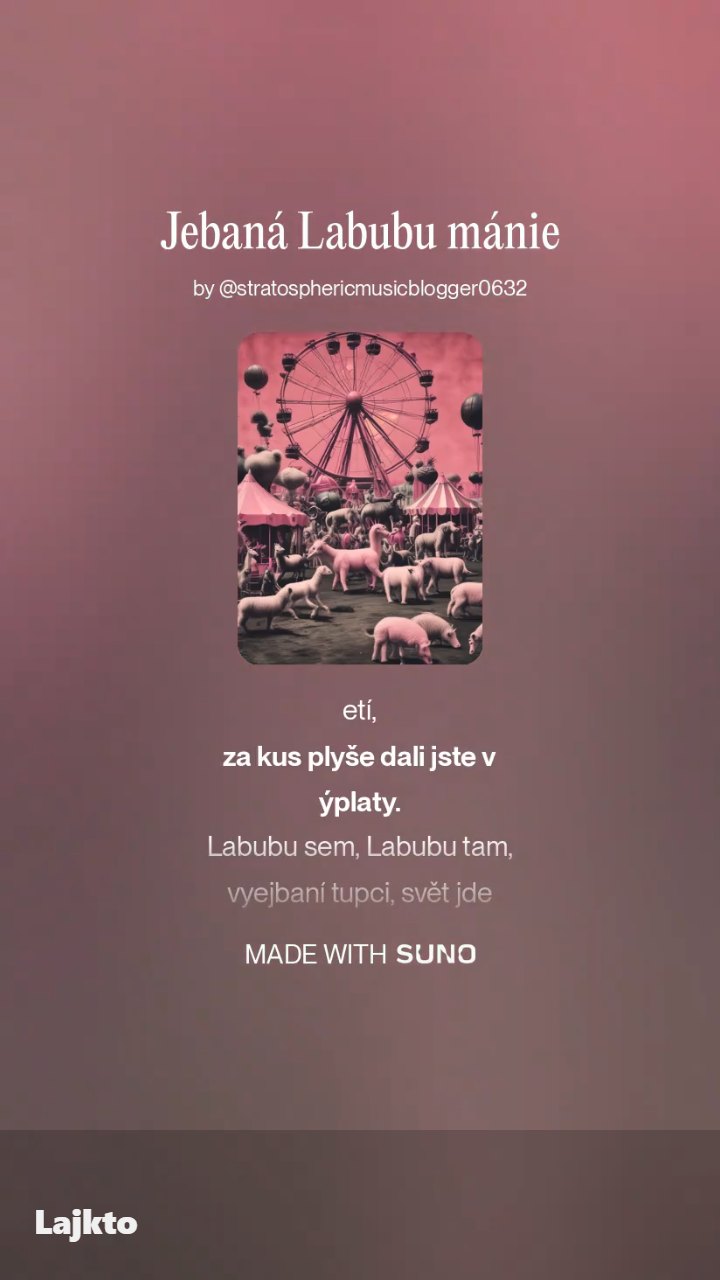 Jebaná Labubu mánie
