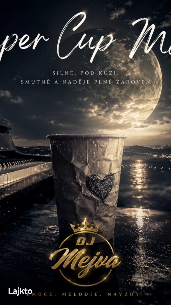 Paper Cup Moon